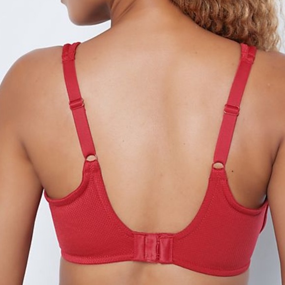 Breezies Diamond Jacquard Wirefree Support Bra - Picture 2 of 4